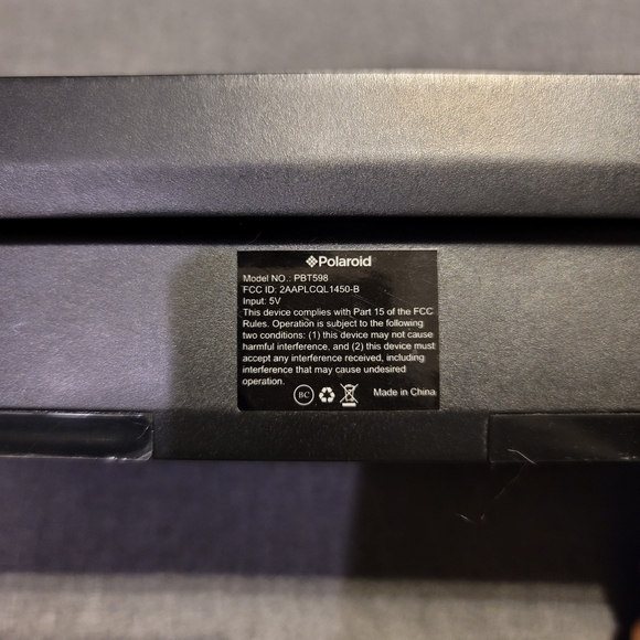 Polaroid Wireless Bluetooth Portable Speaker - Picture 4 of 4